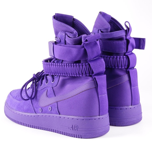 Nike SF AF1 High Special Field Air Force 1 Purple - Picture 2 of 7